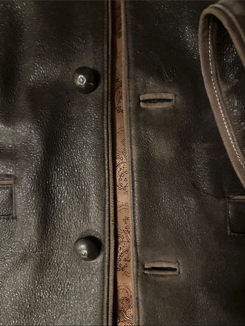 Custom Made in USA leather Jacket -40R- - Picture 4 of 8